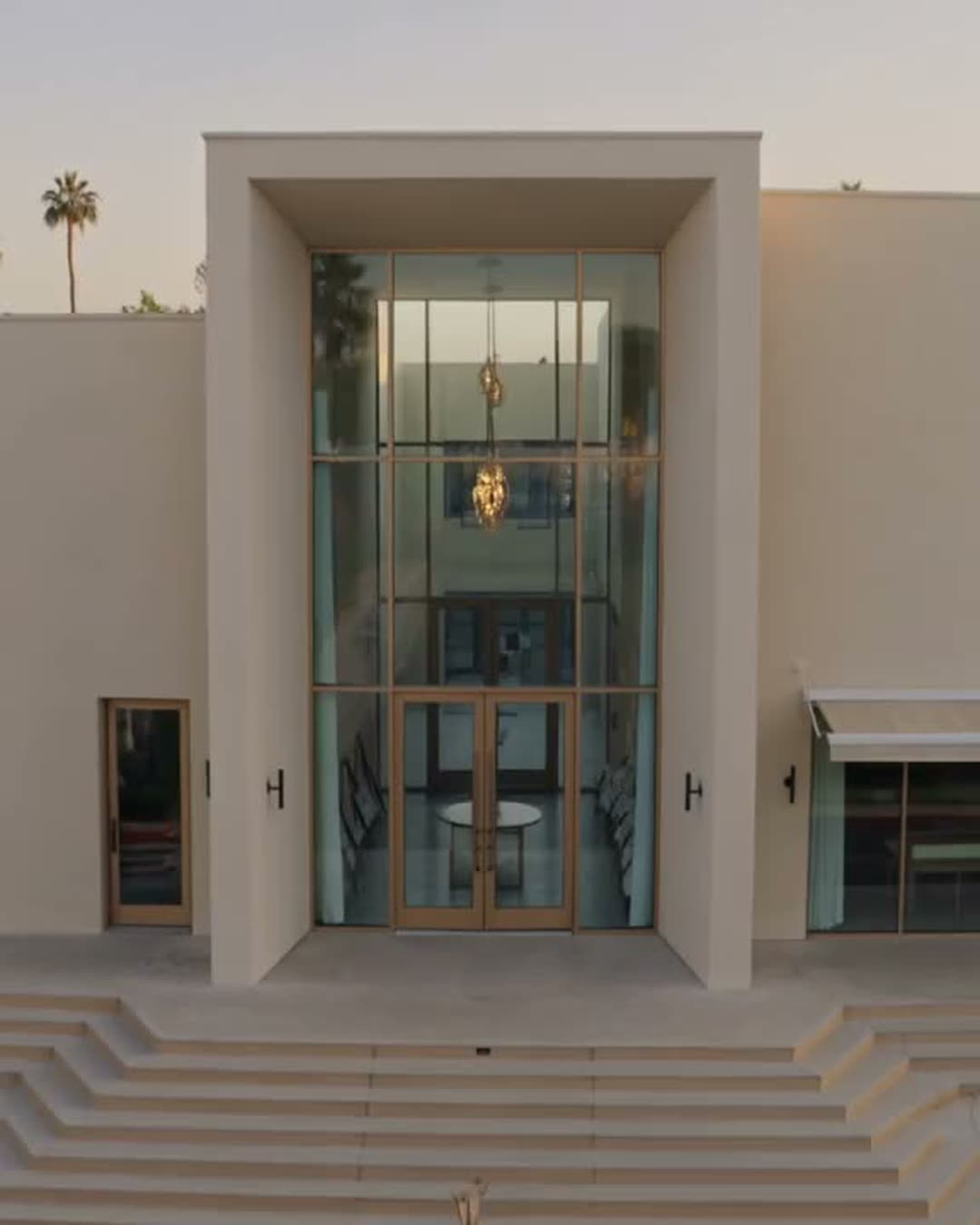 Arriving at a Los Angeles business on a monthly shooting day